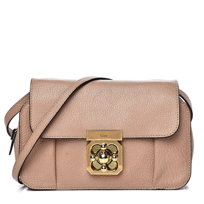 Chloe Goatskin Mini Elsie Crossbody Bag Biscotti Beige 1 of 16