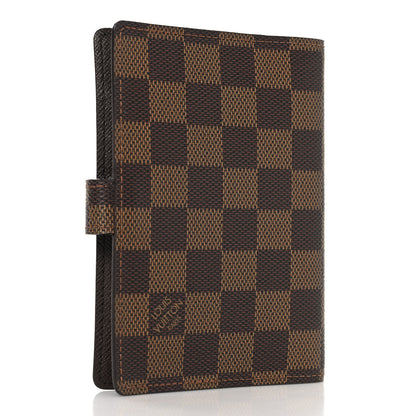 Louis Vuitton Damier Ebene Small Ring Agenda Cover 3 of 6