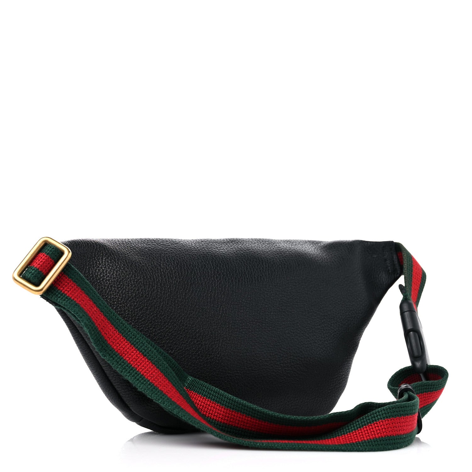 Gucci Grained Calfskin Small Logo Belt Bag Black 3 of 10