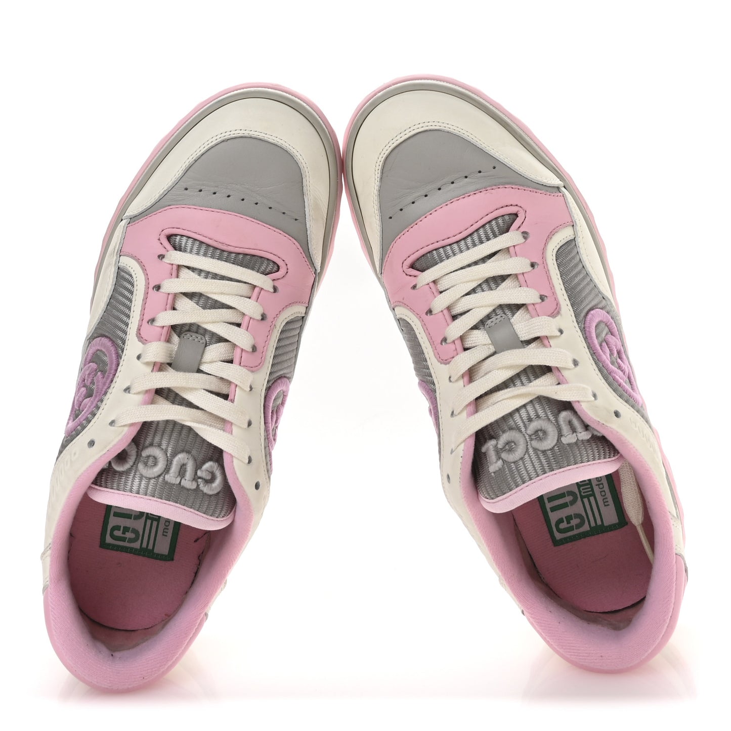 Dali Soft Calfskin Womens Mac80 Sneakers 37 Off White Grey Sky Light Rose