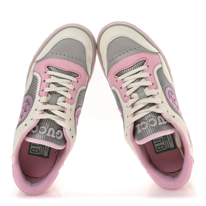 Gucci Dali Soft Calfskin Womens Mac80 Sneakers 37 Off White Grey Sky Light Rose 2 of 8