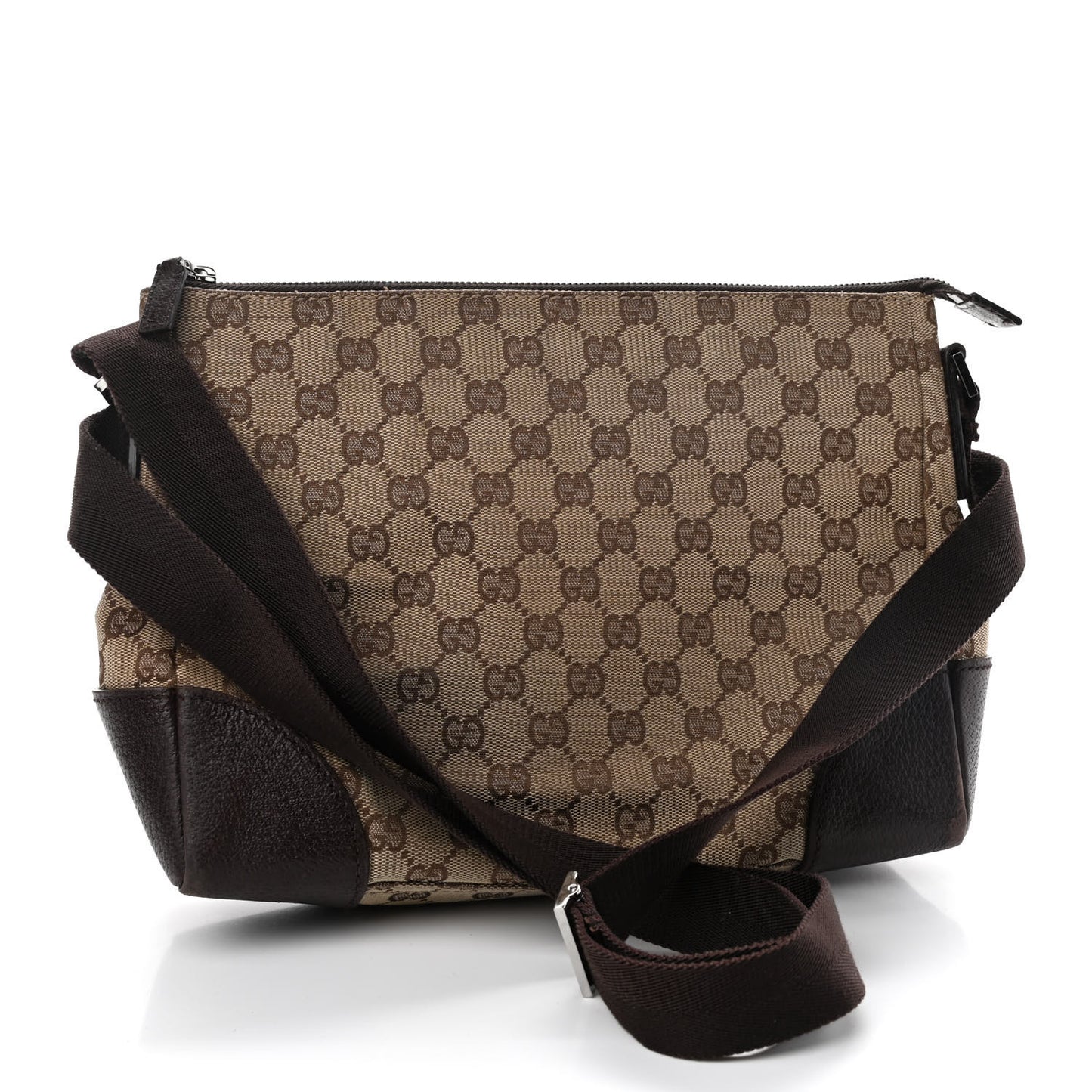 Monogram Joy Messenger Bag Dark Brown