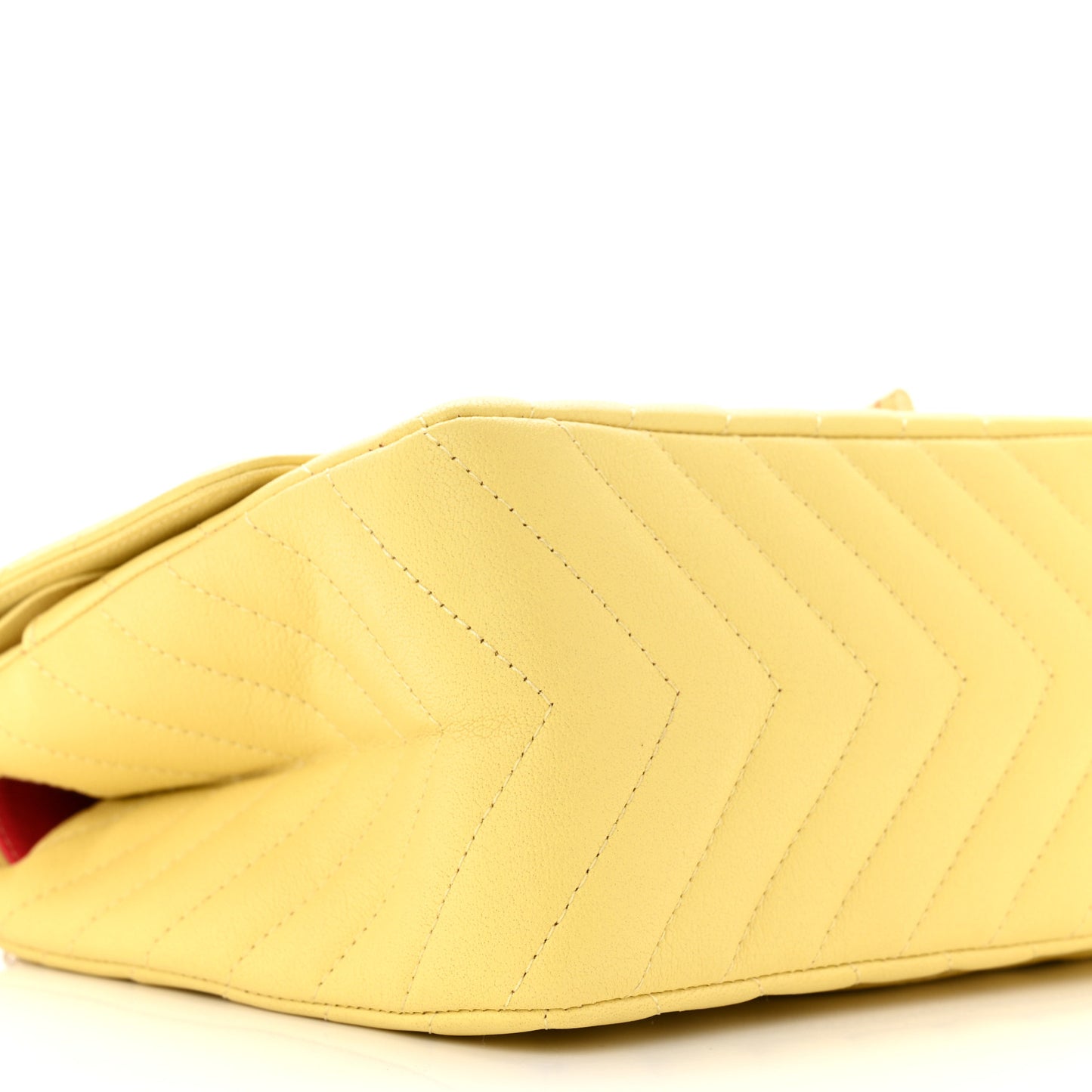 Sheepskin Chevron Quilted 2.55 Reissue 226 Flap Yellow