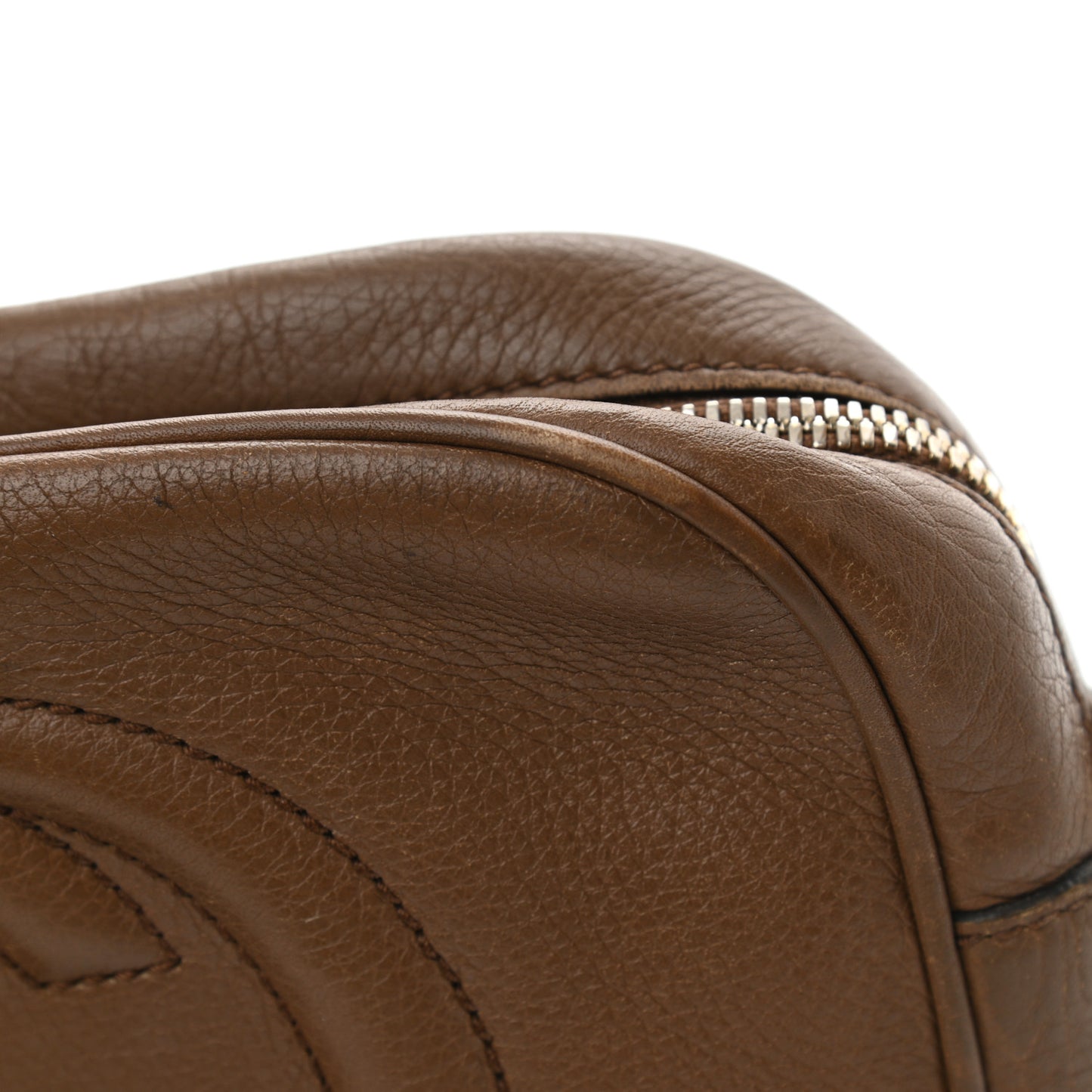 Cellarius Calfskin Small Soho Disco Bag Acero
