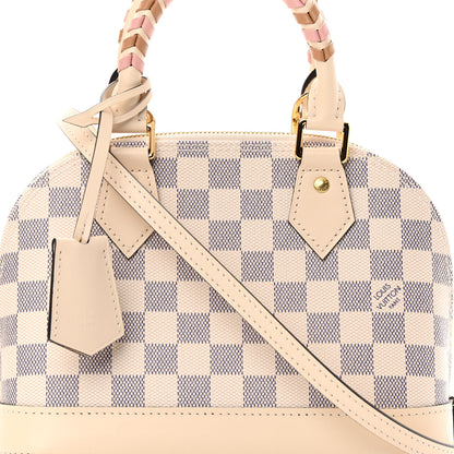 Louis Vuitton Damier Azur Braided Alma BB 7 of 10