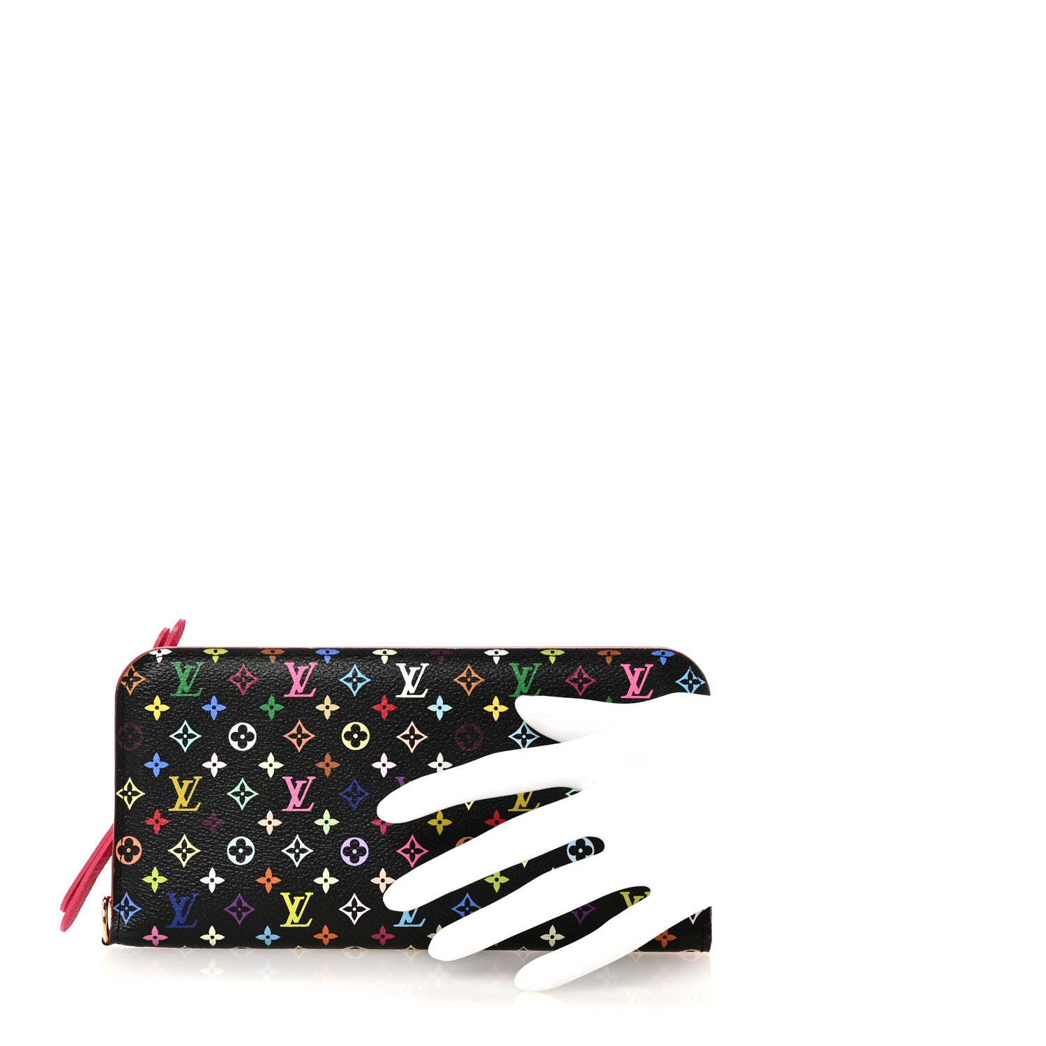 Louis Vuitton Monogram Multicolor Insolite Wallet Black Grenade 4 of 12