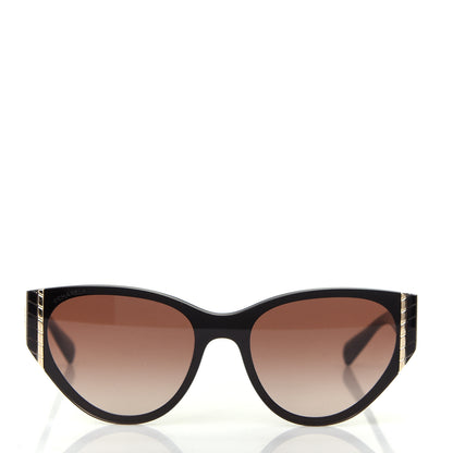 Chanel CC Cat Eye Sunglasses 6054 Brown 2 of 8
