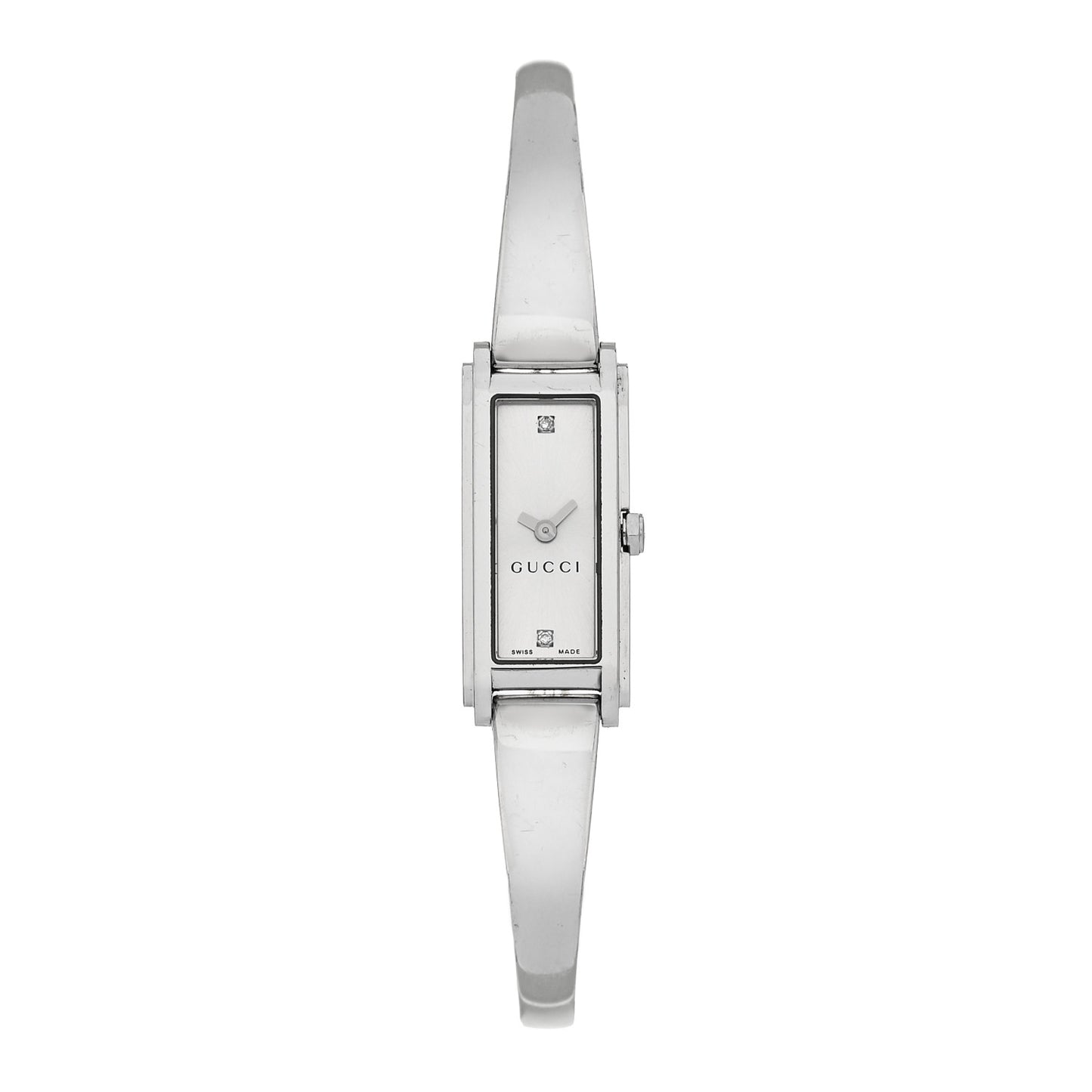 Stainless Steel Diamond 14mm 109 Horsebit Quartz Watch