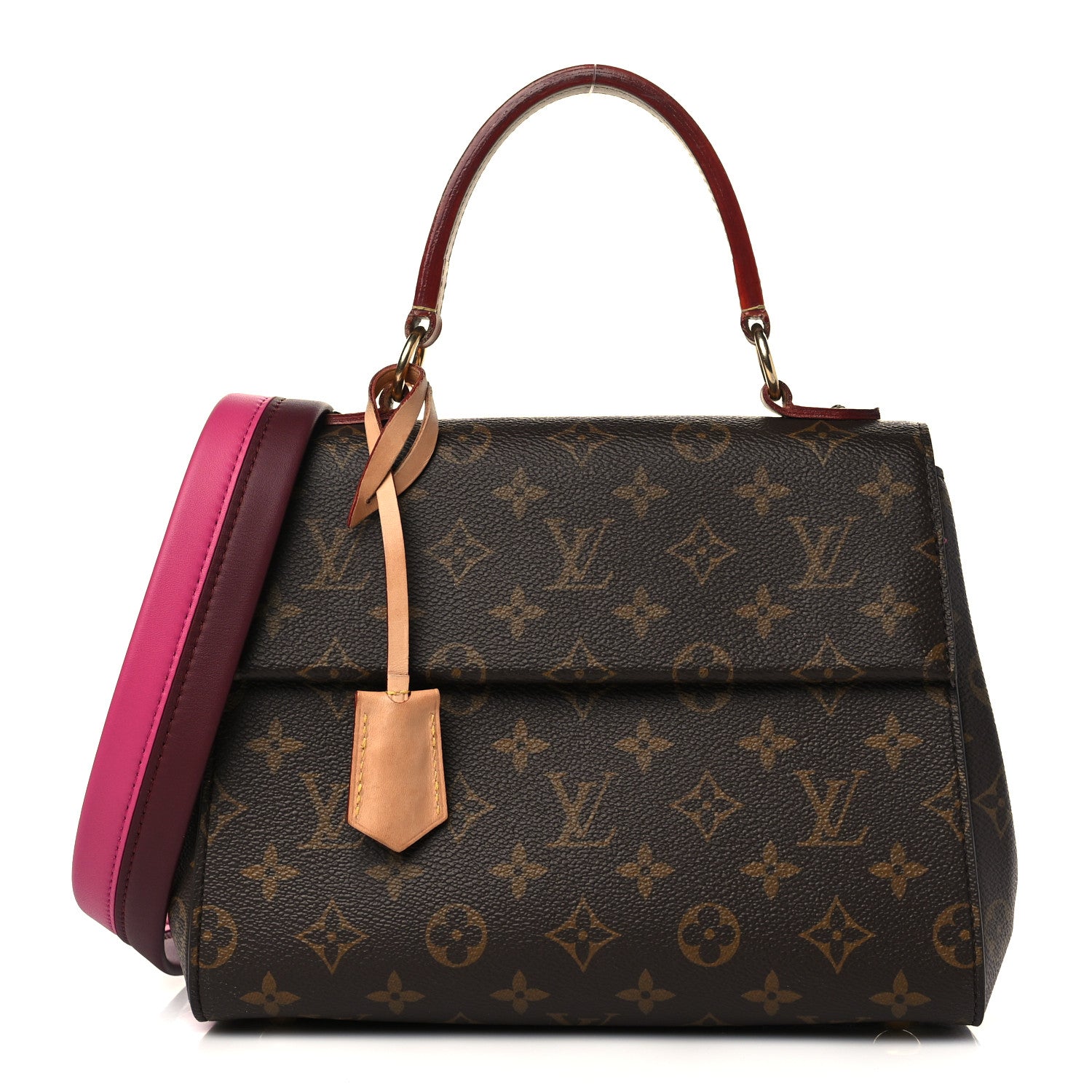Louis Vuitton Monogram Cluny BB Bordeaux Fuchsia 1 of 9