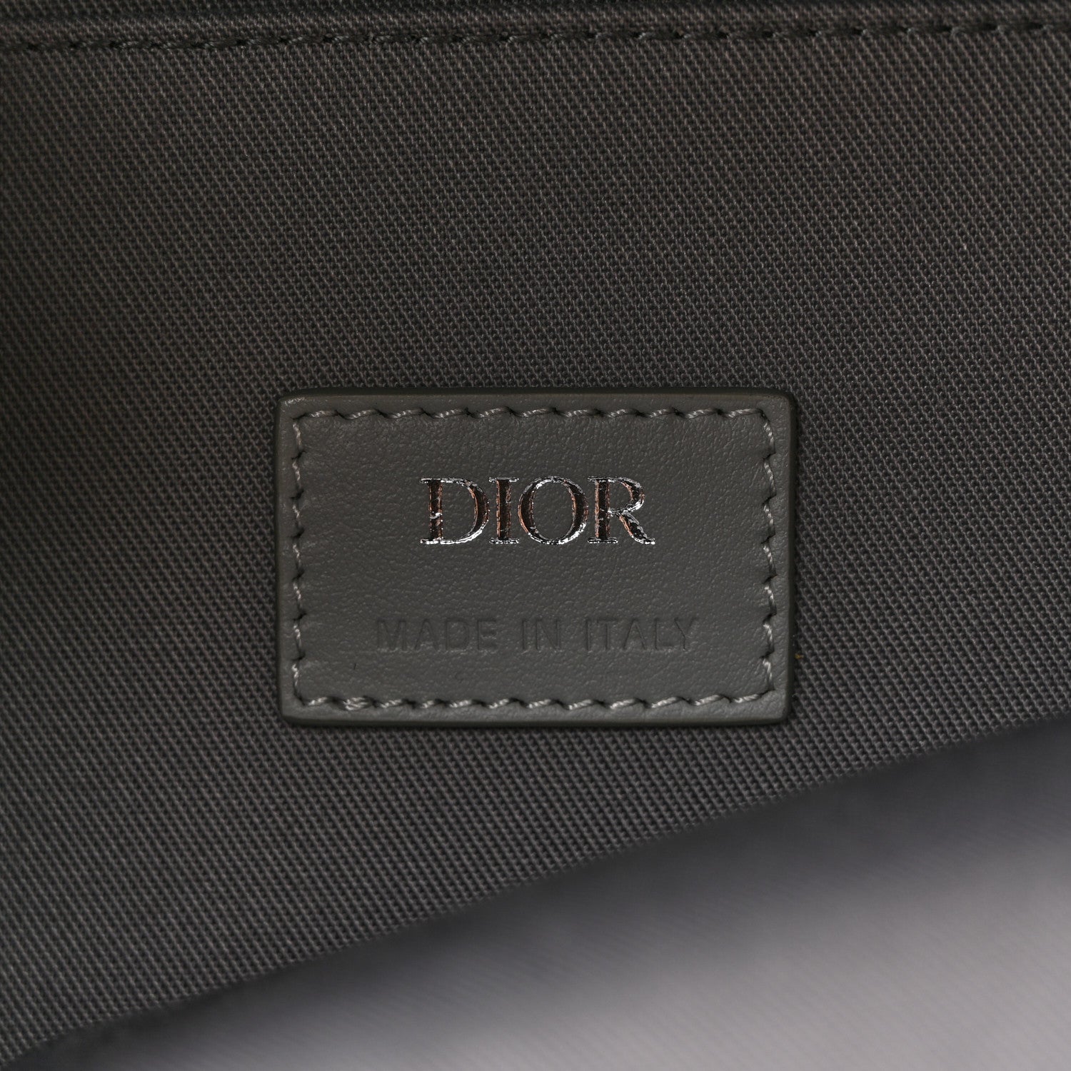 Christian Dior Coated Canvas CD Diamond Large Hit The Road
