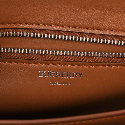 Burberry Calfskin Small TB Bag Malt Brown 6 of 10
