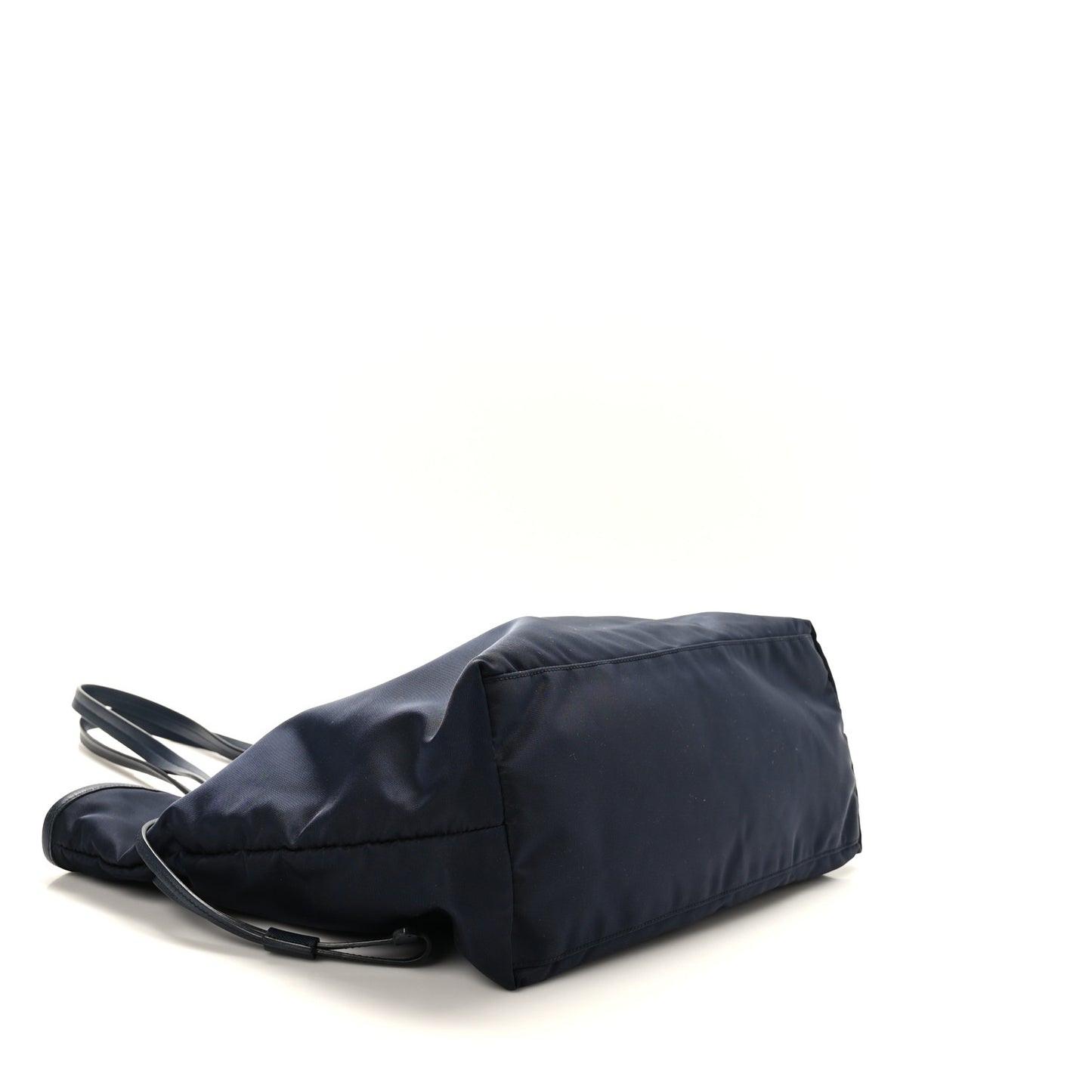Tessuto Nylon Saffiano Tote Navy