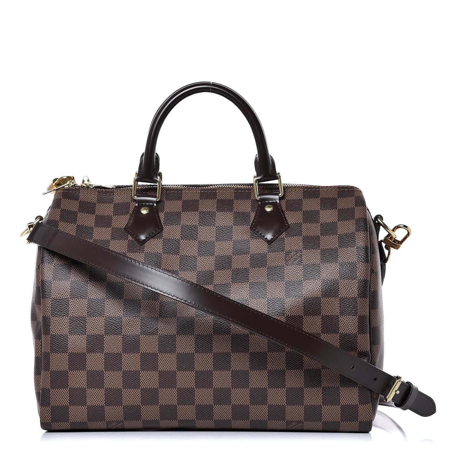 Louis Vuitton Damier Ebene Speedy Bandouliere 30 1 of 9