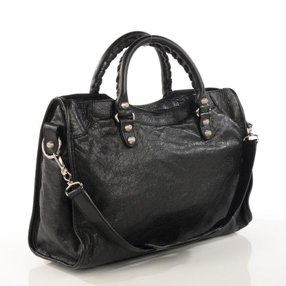 Balenciaga Agneau Giant 12 Silver Hardware City Black 3 of 9
