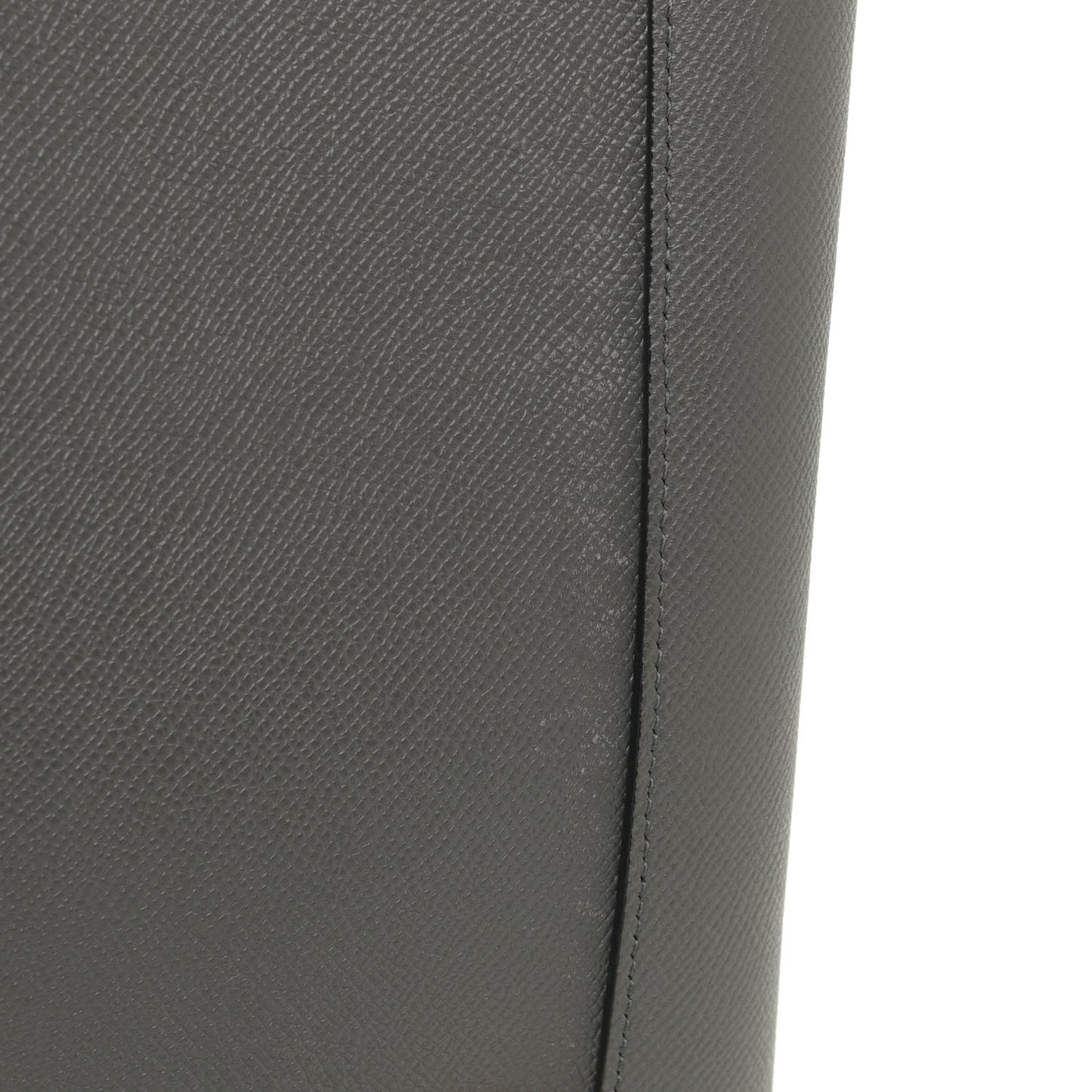 Grained Calfskin Small Belt Bag Grey