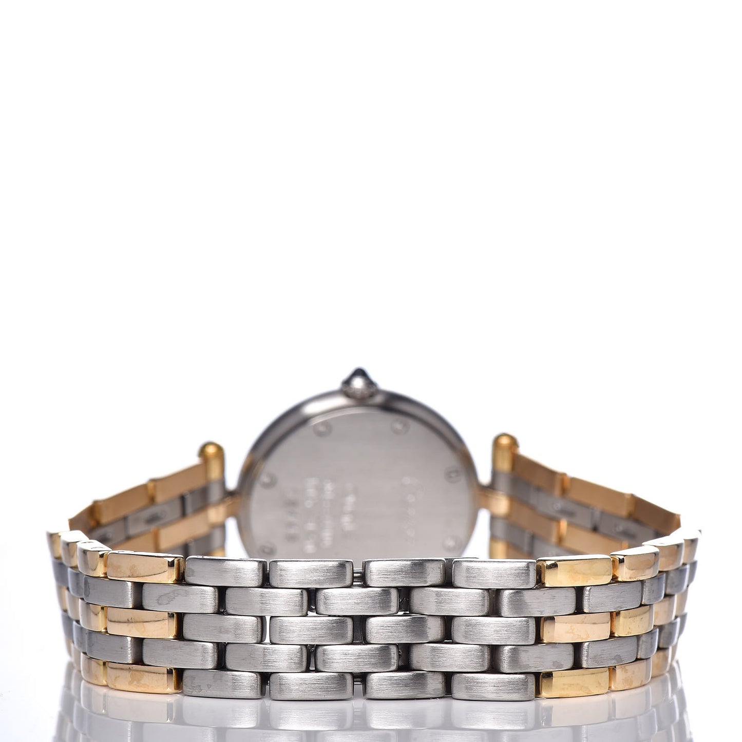 Stainless Steel 18K Yellow Gold 24mm Panthere Vendome Quartz Watch