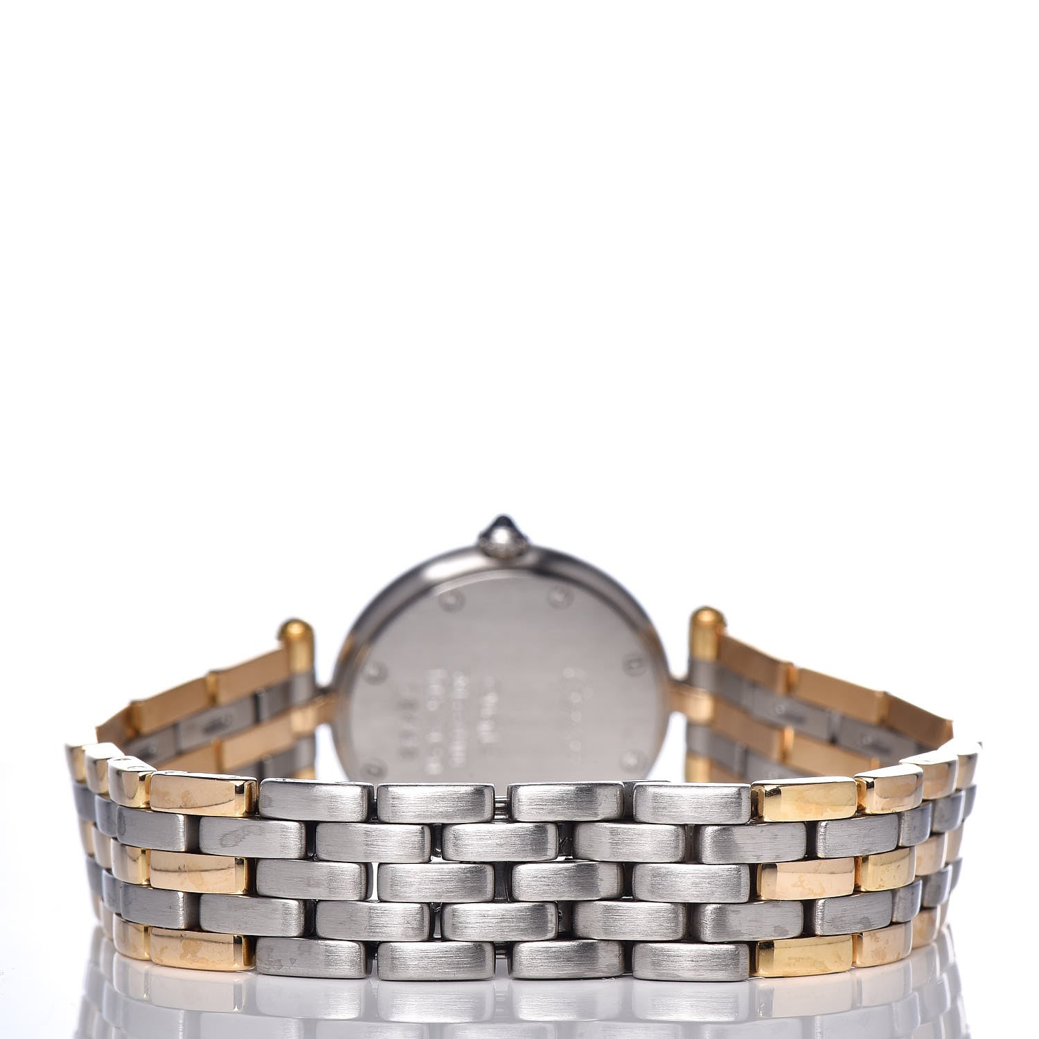 Cartier Stainless Steel 18K Yellow Gold 24mm Panthere Vendome Quartz Watch 4 of 6