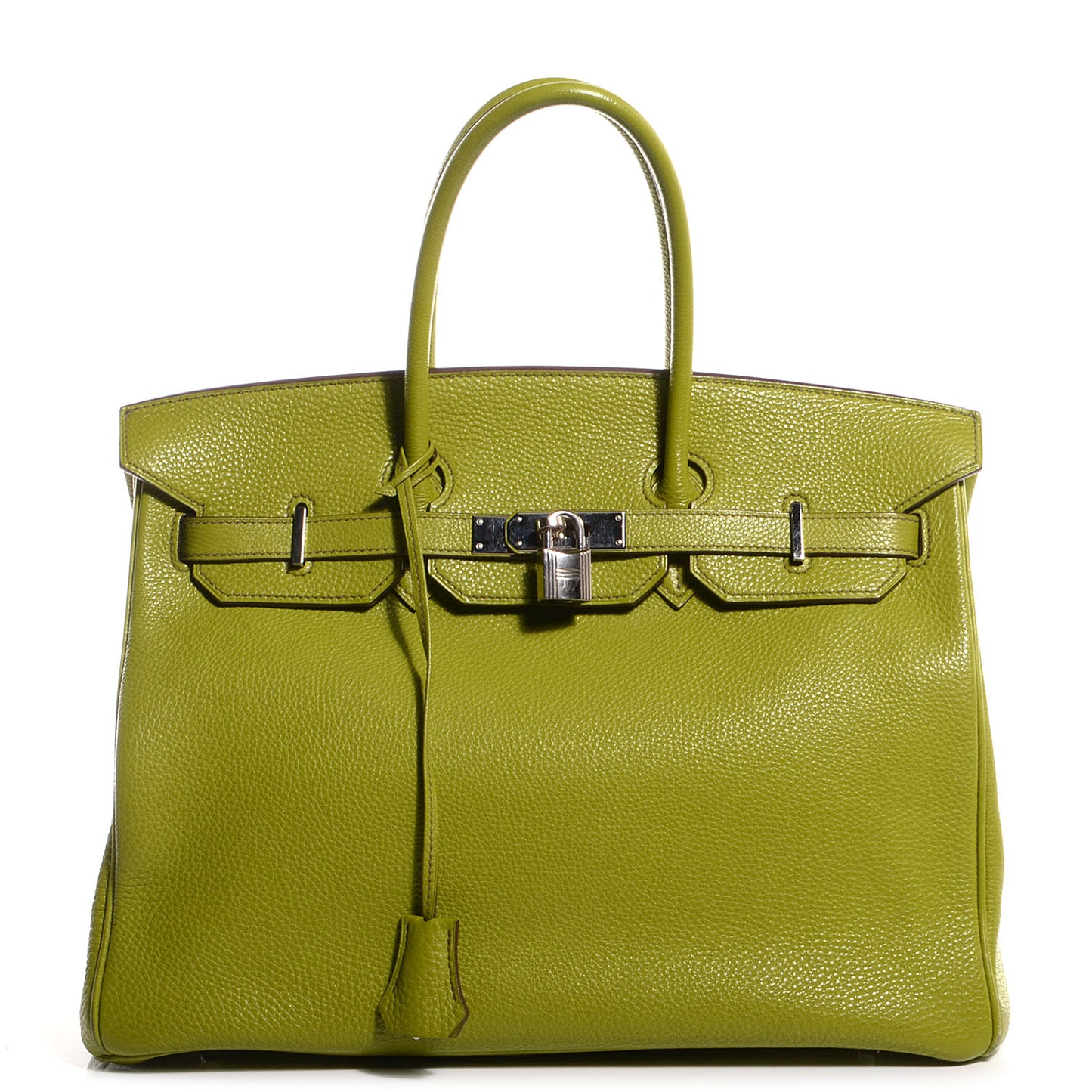 Togo Birkin 35 Vert Anis
