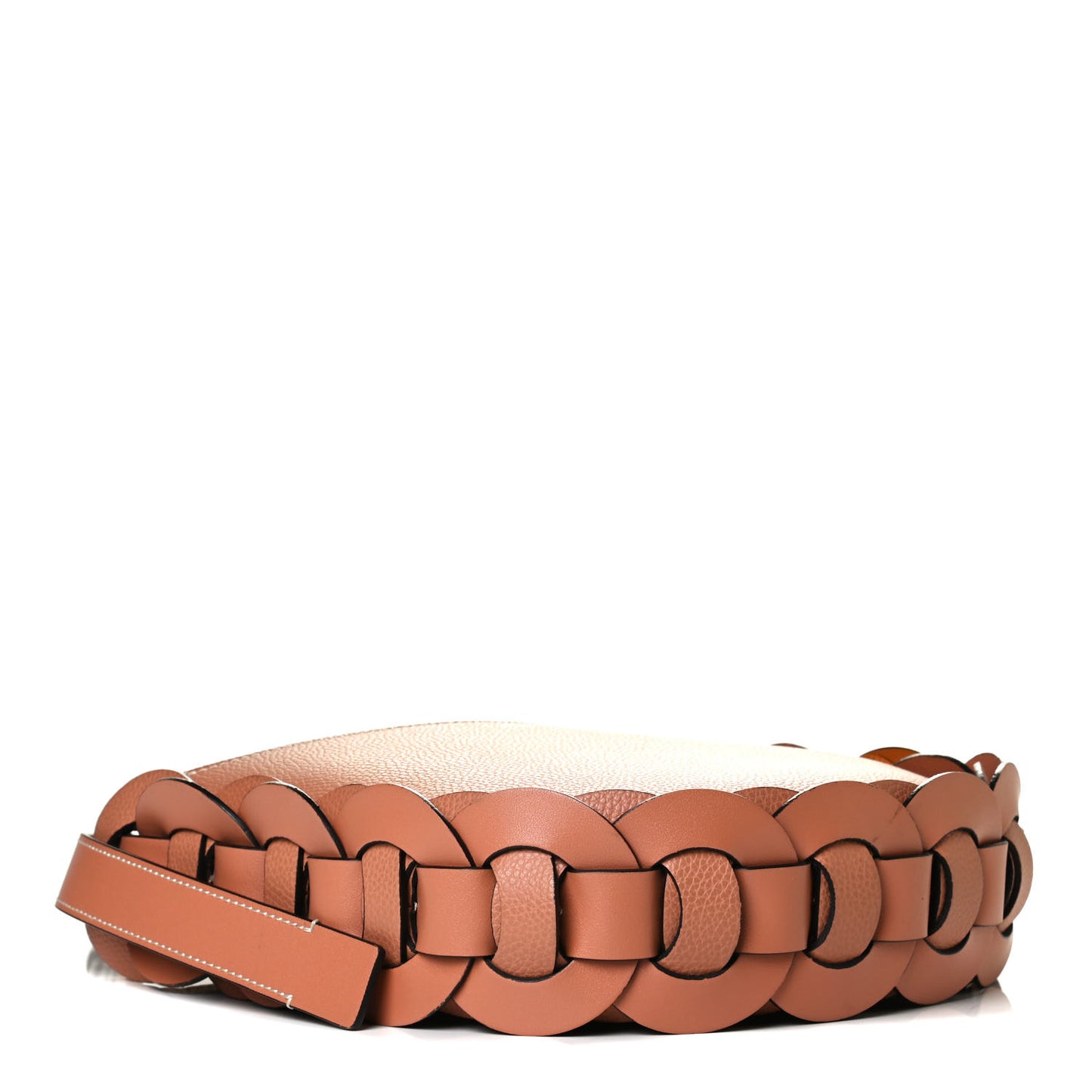 Small Grain Smooth Calfskin Small Darryl Hobo Muted Brown