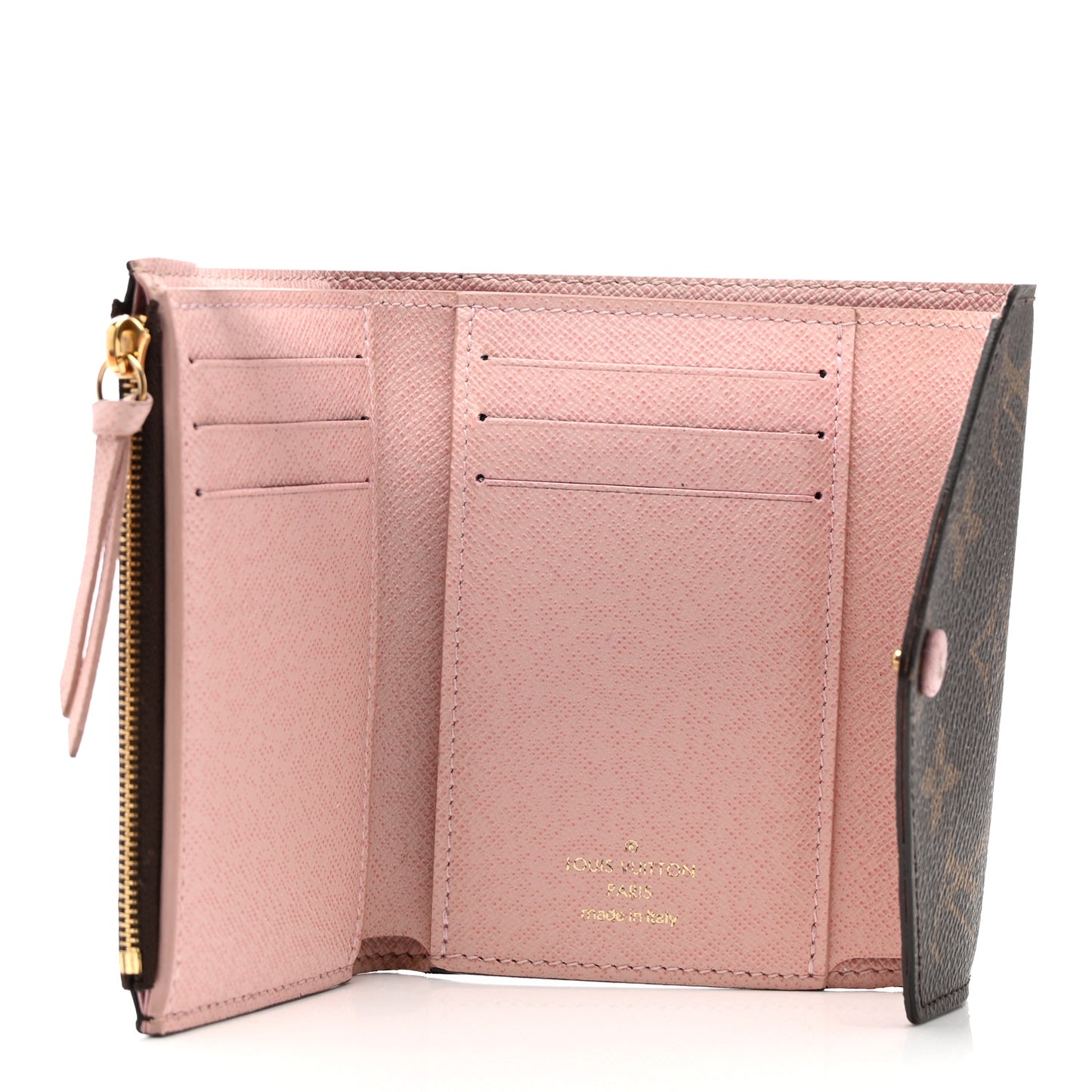 Monogram Victorine Wallet Rose Ballerine