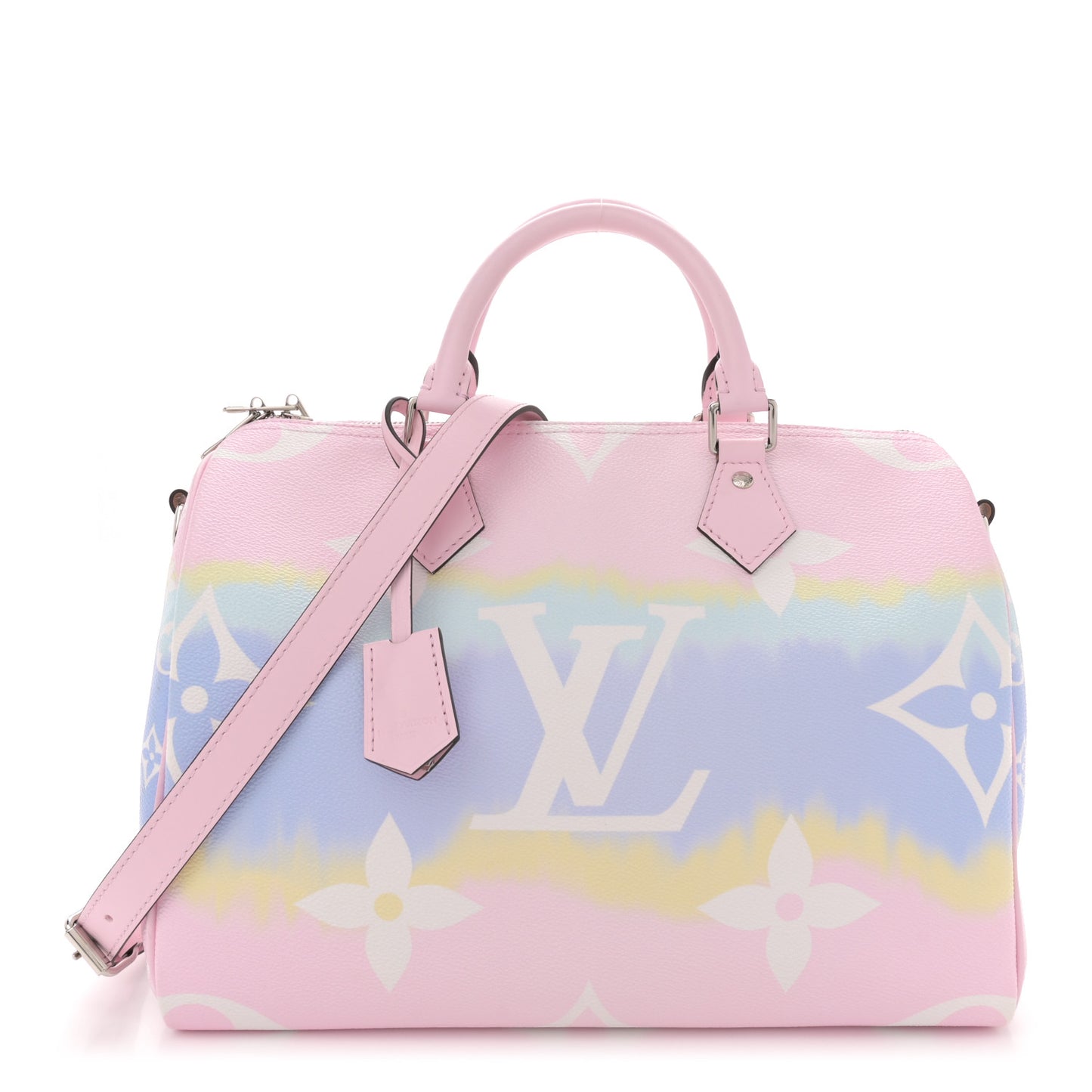 Monogram Escale Speedy Bandouliere 30 Pastel