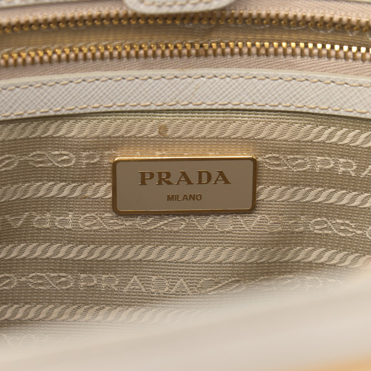 Prada Saffiano Medium Galleria Double Zip Tote Bianco 6 of 19