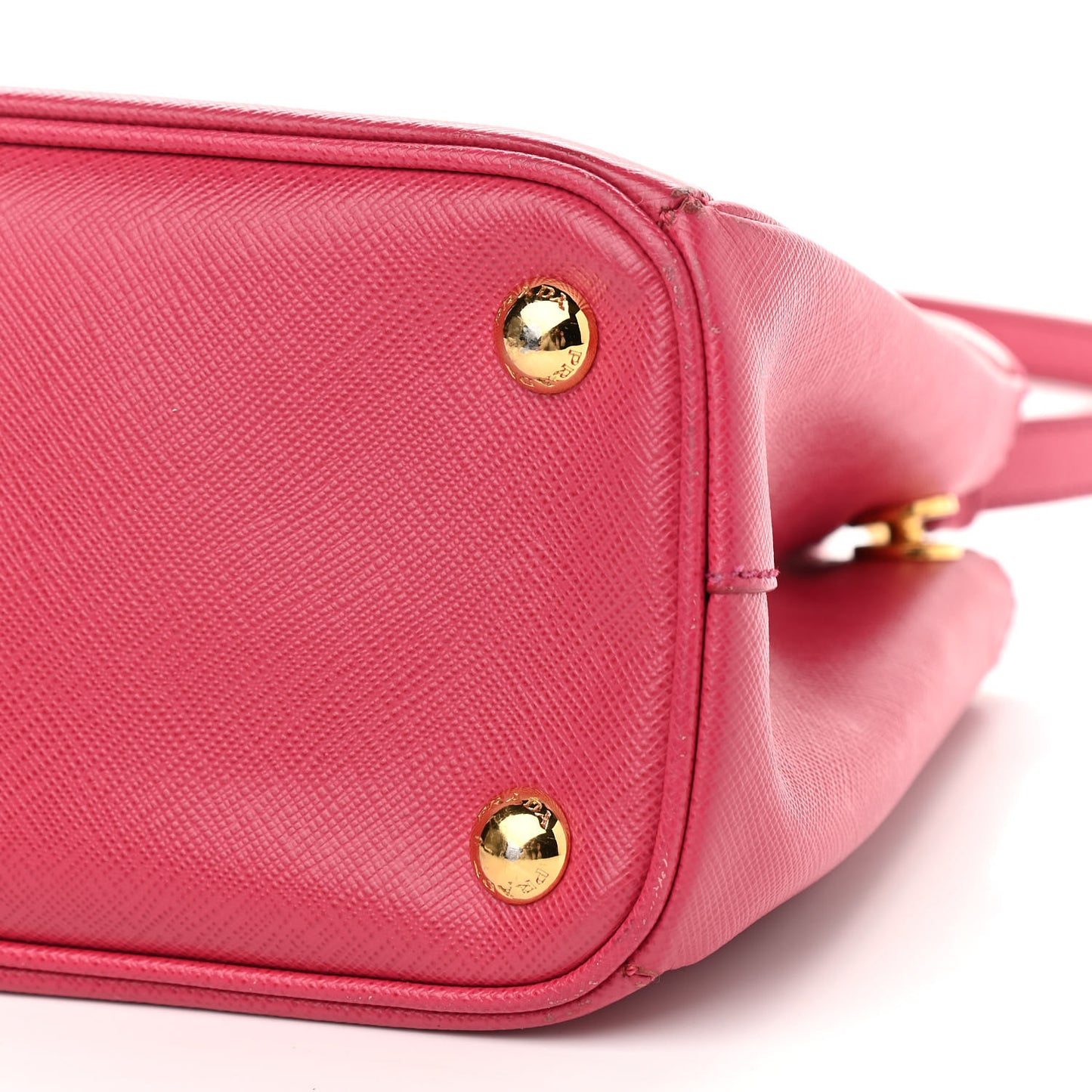 Saffiano Small Galleria Double Zip Tote Peonia