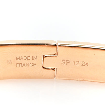 Hermes Enamel Printed Royaume d'Helios Mini Clic Kelly Bracelet PM Aube 4 of 4