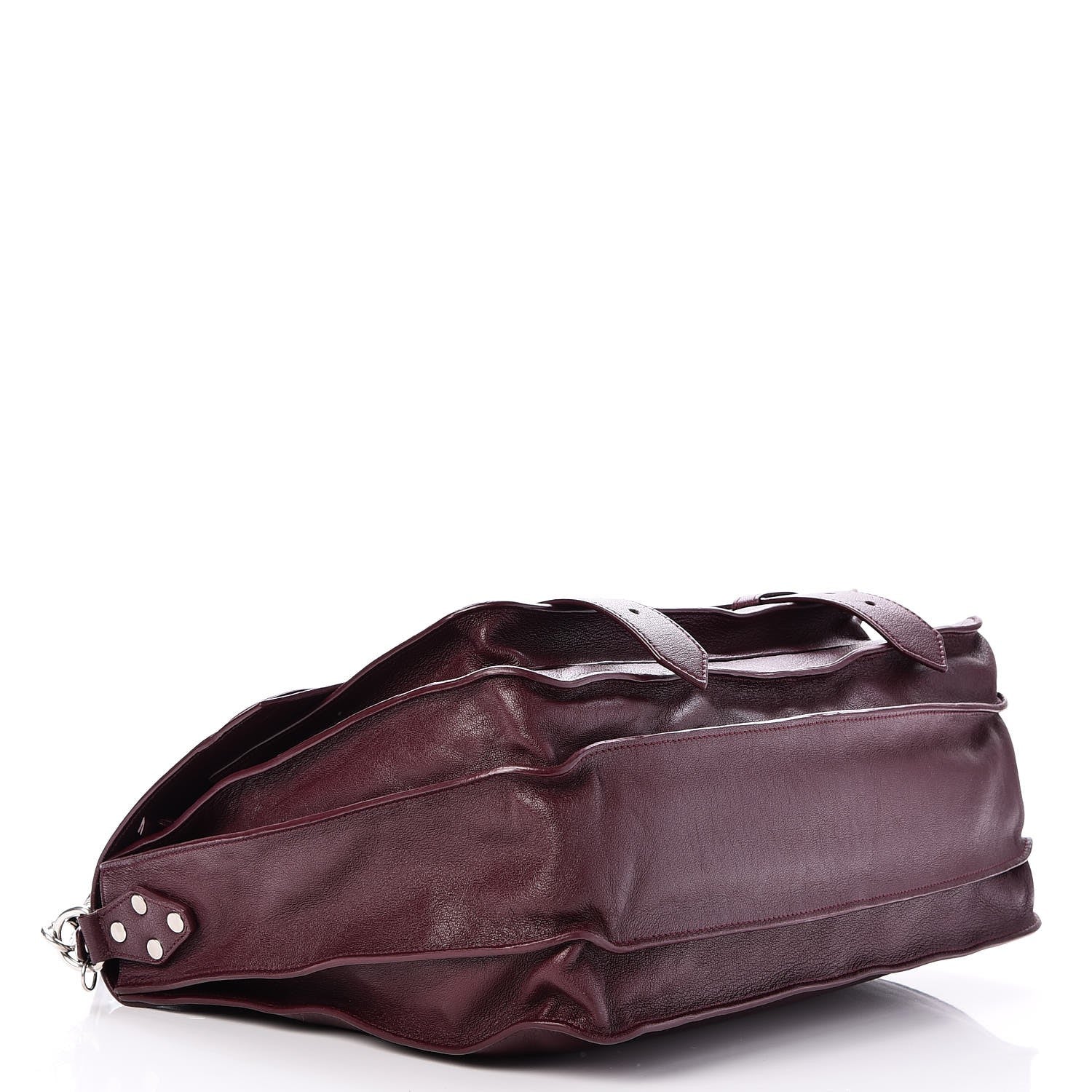 Proenza Schouler Lambskin Large PS1 Satchel Burgundy 5 of 8