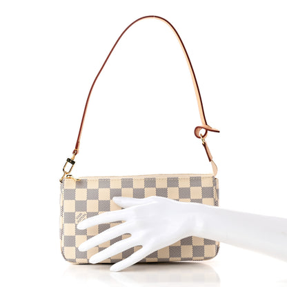 Louis Vuitton Damier Azur Pochette Accessories NM 2 of 12