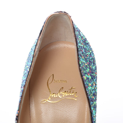 Christian Louboutin Glitter So Kate Dragonfly 120 Pumps 37.5 China Blue 9 of 11