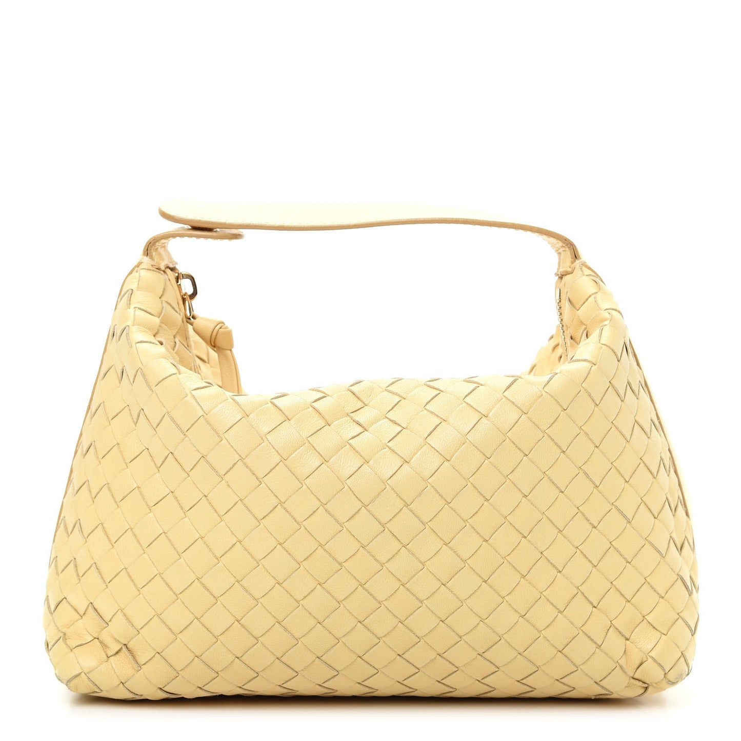Nappa Intrecciato Large Cosmetic Case Banane