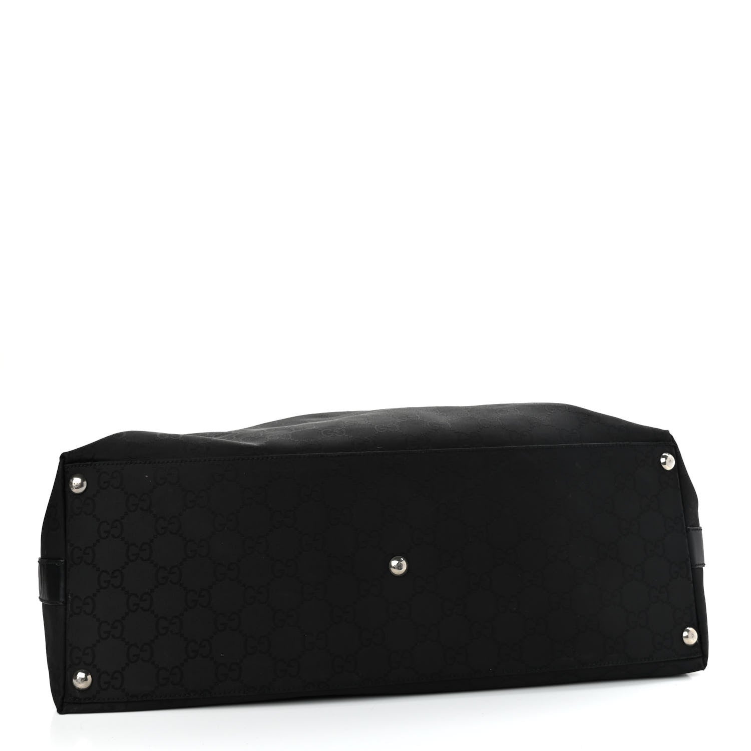 Gucci Nylon Monogram Extra Large Hobo Black 3 of 18