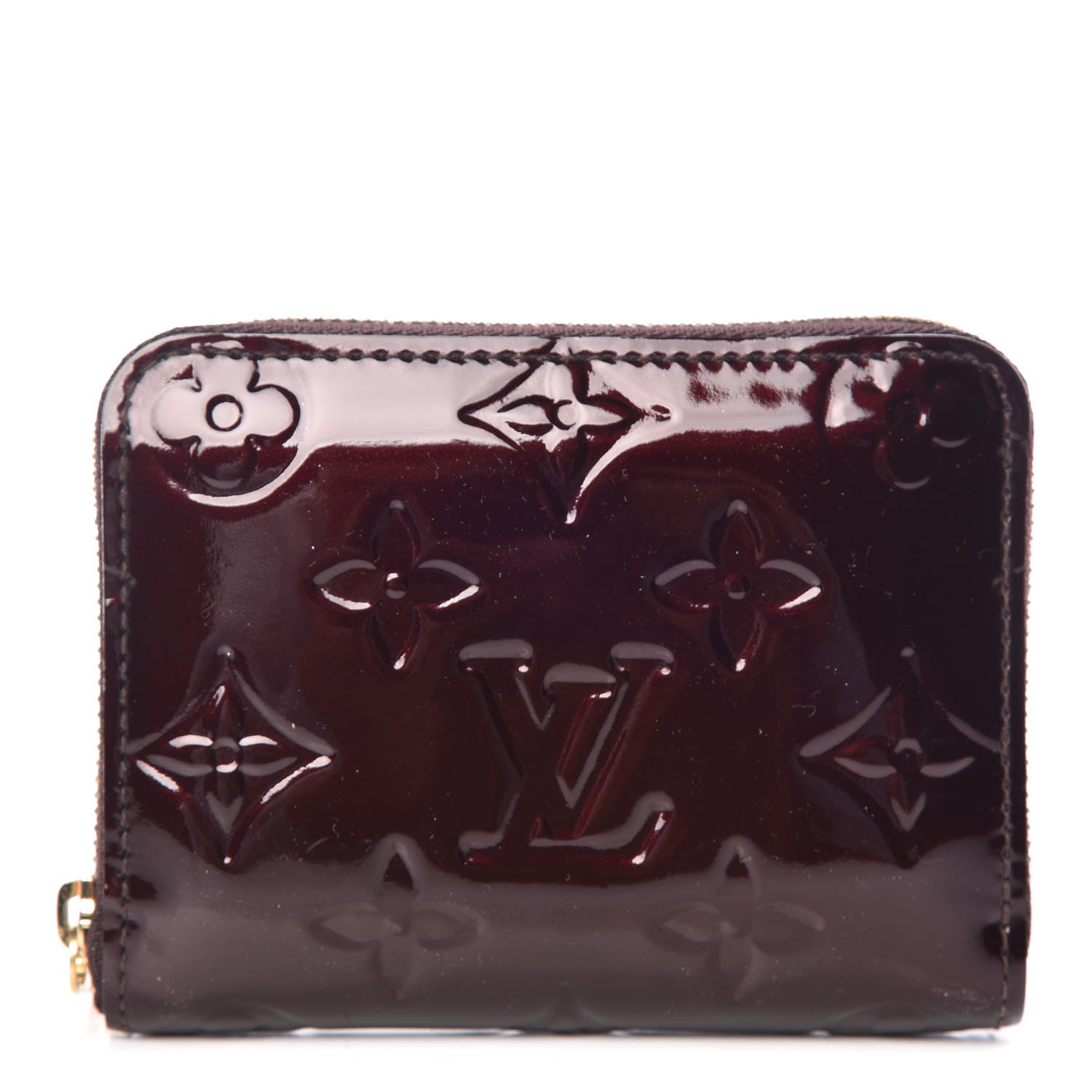 Louis Vuitton Vernis Zippy Coin Purse Wallet Amarante 1 of 8