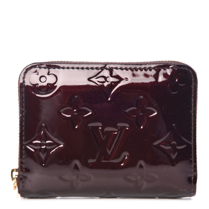 Louis Vuitton Vernis Zippy Coin Purse Wallet Amarante 1 of 8