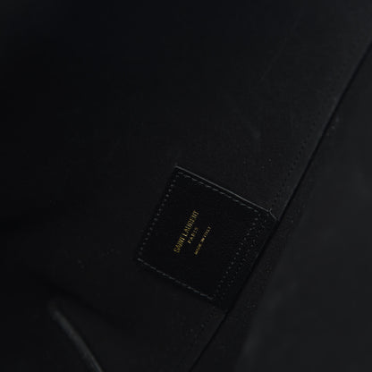 Saint Laurent Calfskin Large Shopping Tote Black 9 of 10