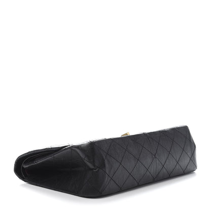 Chanel Aged Calfskin Quilted 2.55 Reissue 227 Flap Black 4 of 13
