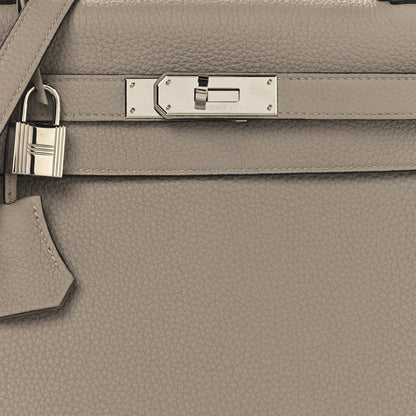 Hermes Togo Kelly Retourne 28 Gris Tourterelle 8 of 13
