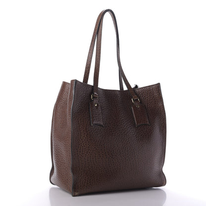 Burberry Heritage Grain Medium Woodbury Tote Brown 3 of 8