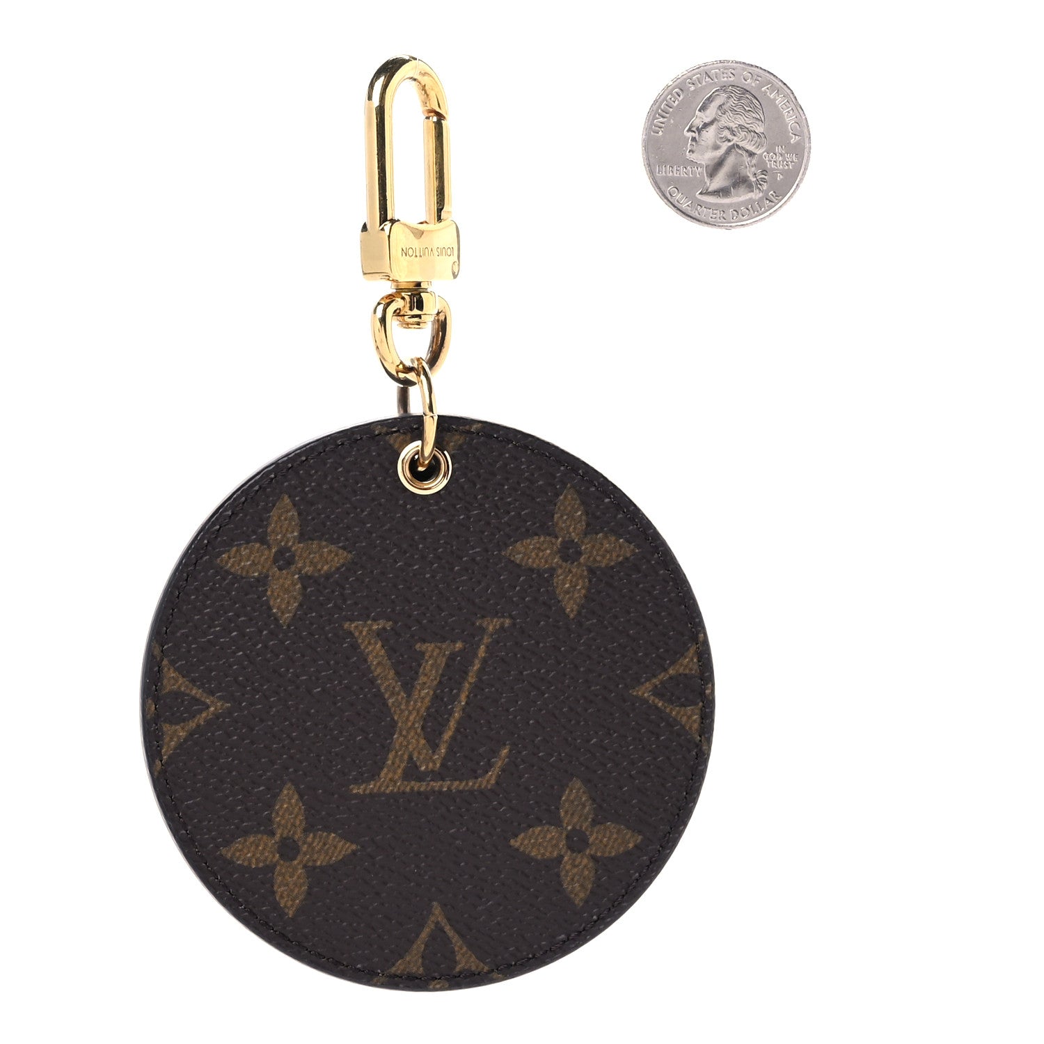 Louis Vuitton Monogram Reverse Key Holder Bag Charm 2 of 3