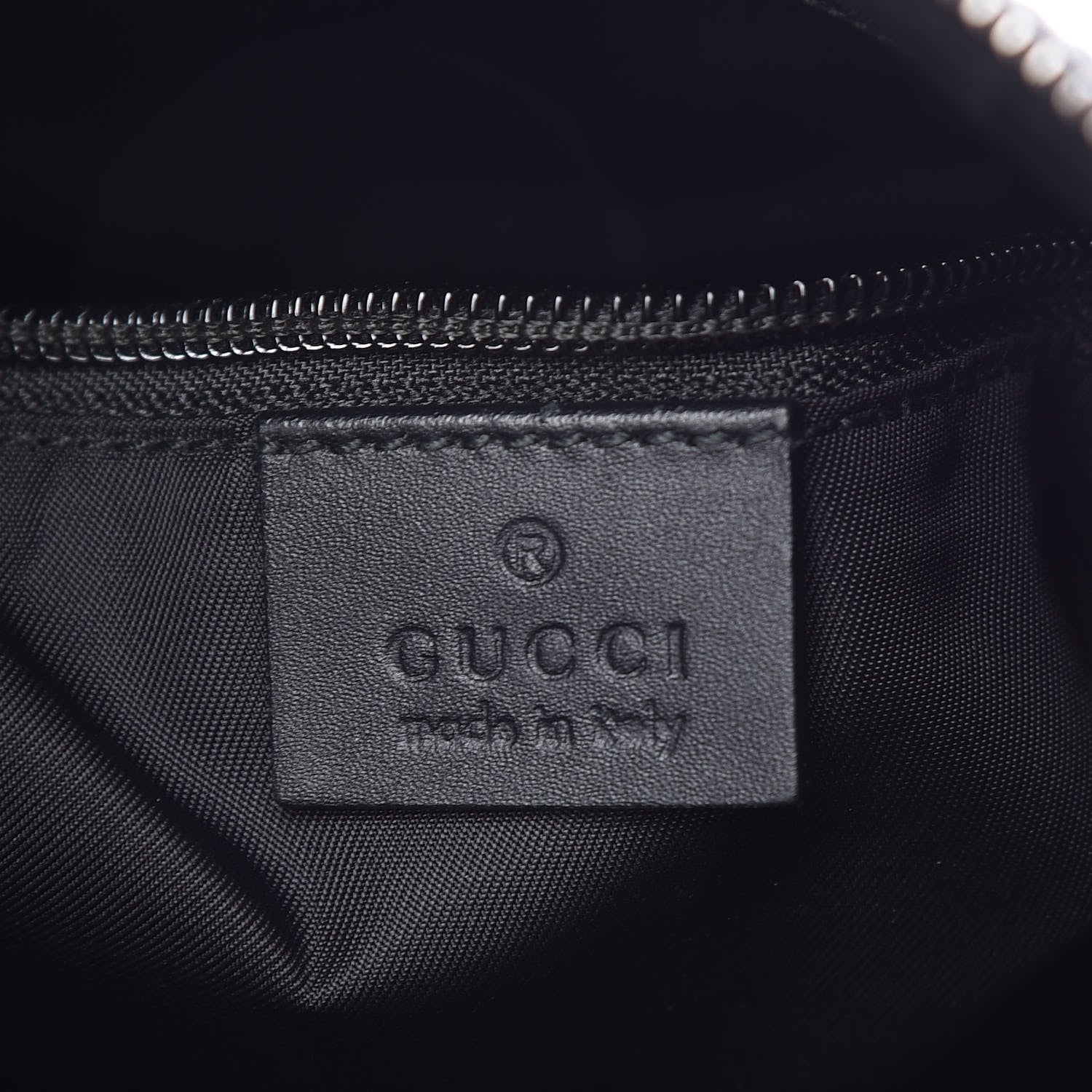 Gucci GG Supreme Monogram Web Messenger Bag Black 6 of 9