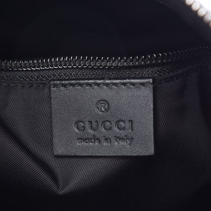 Gucci GG Supreme Monogram Web Messenger Bag Black 6 of 9