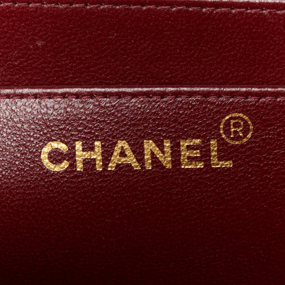 Chanel Lambskin Quilted XL Jumbo Single Flap Black 7 of 11