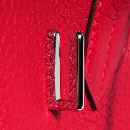 Hermes Togo HAC Birkin 32 Rouge 5 of 25