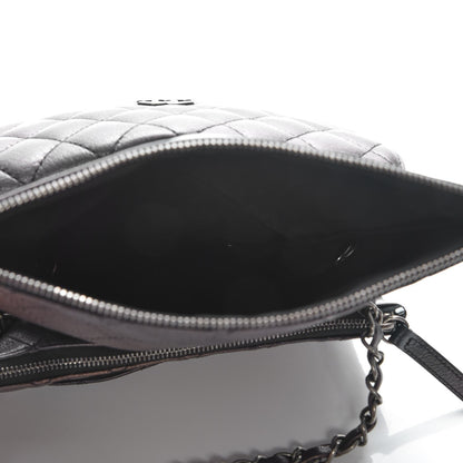 Chanel Metallic Lambskin Pony Hair Multi Bag Bronze 5 of 9