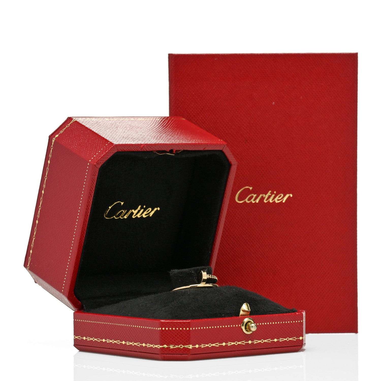 Cartier 18K Yellow Gold Small Juste Un Clou Ring 52 6 5 of 5