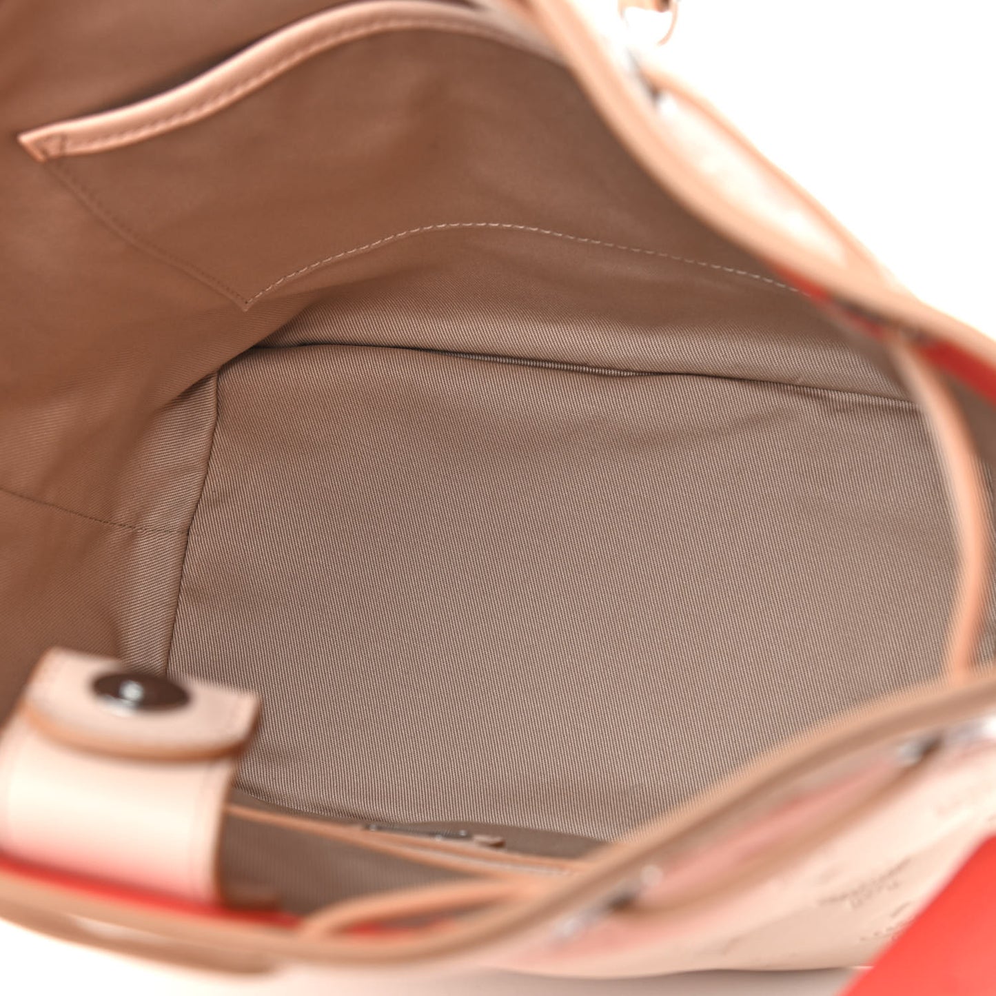 Calfskin Ottomar Essential Drawstring Bag Bisque