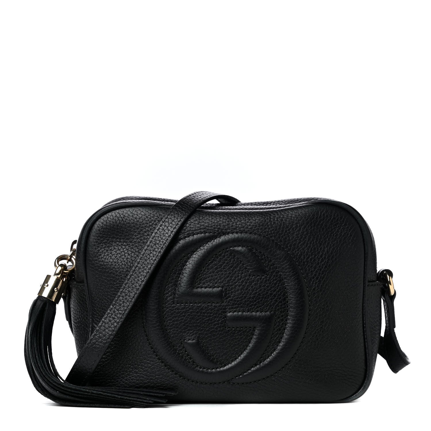 Gucci Pebbled Calfskin Small Soho Disco Bag Black 1 of 4