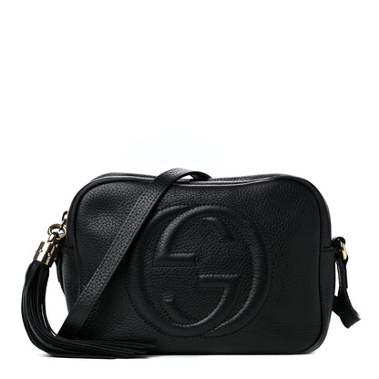 Gucci Pebbled Calfskin Small Soho Disco Bag Black 1 of 4