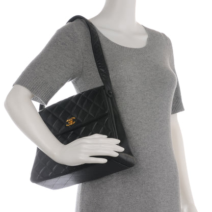 Chanel Caviar Quilted Flap Shoulder Bag Black 2 of 9